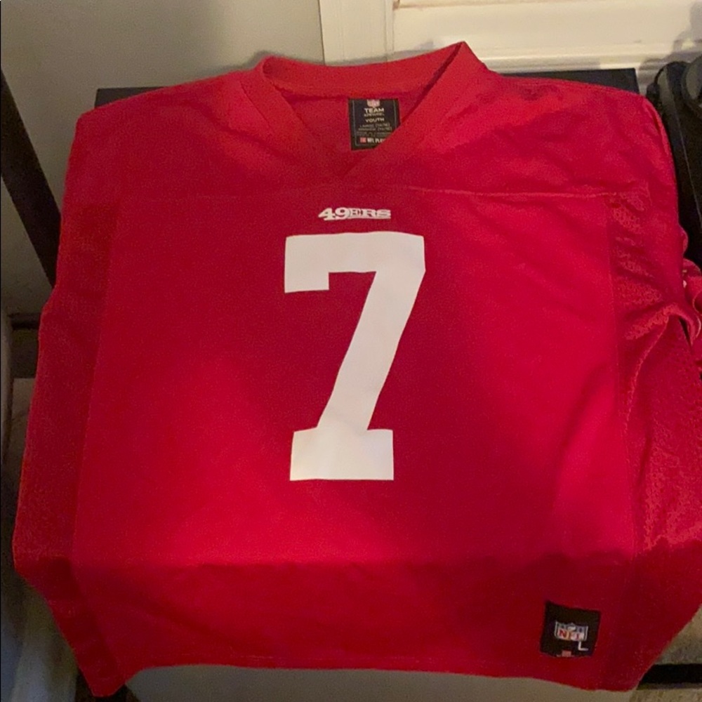 49ers Youth Kaepernick #7 jersey
